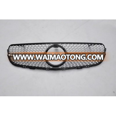 Front grille for 2016-2017 Mercedes W253 GLC diamond grille